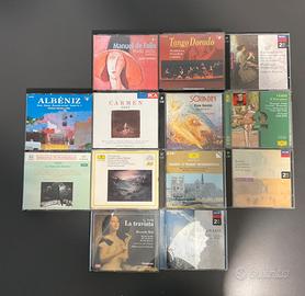 CD di musica classica e leggera: singoli e doppi
