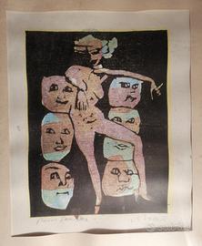 Litografia di Mino Maccari