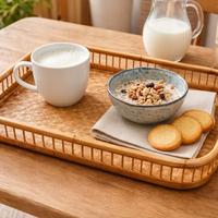 Vassoio Colazione in Bamboo Design Nordico