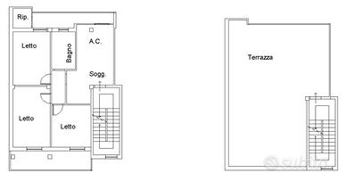 Ampio Pentavano + Mansarda Indipendente, Zona Musi