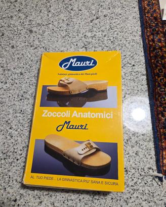zoccoli legno mauri misura 41 uomo