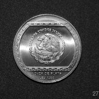 1 oncia argento 999 Messico 5 nuovi pesos, 1993
