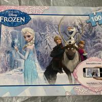 Puzzle Frozen Disney 100 pezzi