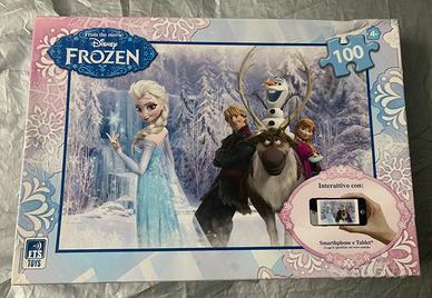 Puzzle Frozen Disney 100 pezzi