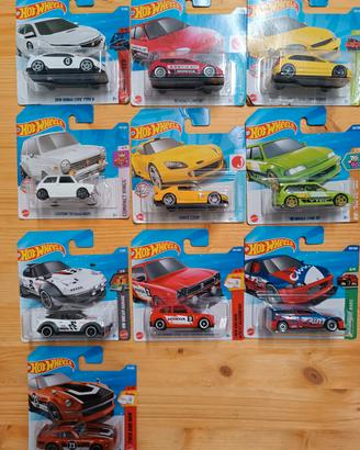 Lotto 10 Hot Wheels JDM Sigillati Honda