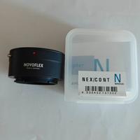Adattatore Novoflex Contax/Yashica - Sony E mount