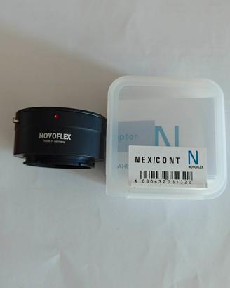 Adattatore Novoflex Contax/Yashica - Sony E mount