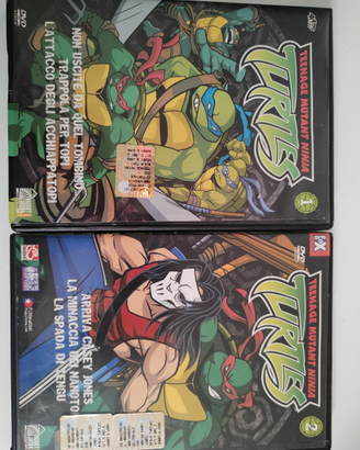 Dvd ninja turtles - tartarughe ninja
