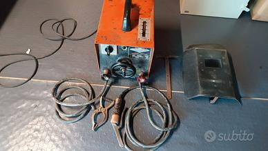 saldatrice 130 ampere vintage completa