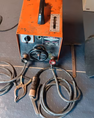 saldatrice 130 ampere vintage completa