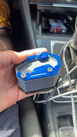 Piastra cavalletto laterale bmw gs 1300 BLU