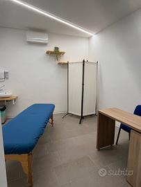 Cabina in studio massoterapico