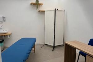 Cabina in studio massoterapico