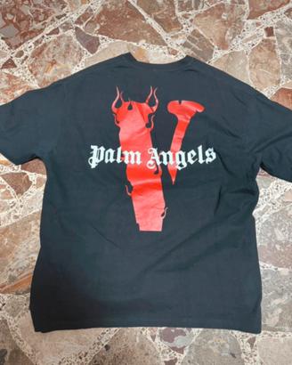 T shirt vlone x palm angels
