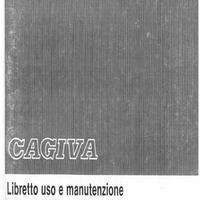 CAGIVA MODELLO ALA VERDE 250 - 350 LIBRETTO USO E 