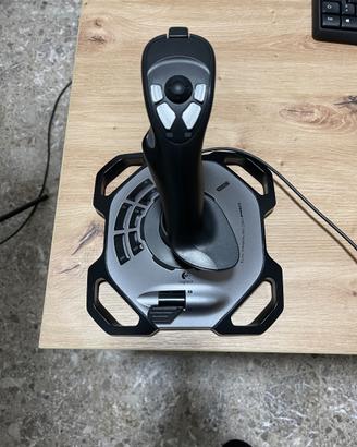 Joystick Sidestick Aereo Logitech Extreme Pro