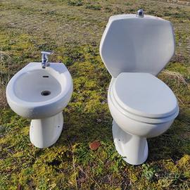 WC e bidet seminuovi a pavimento POZZI GINORI
