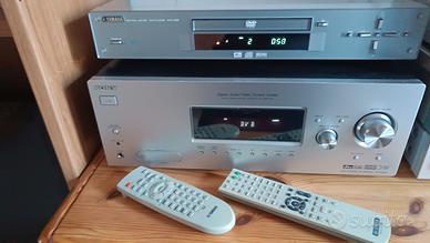 Sony e Yamaha... sintoamplificatore e  dvd..CD...