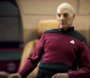 Star Trek cap.Picard TNG e ENTERPRISE D