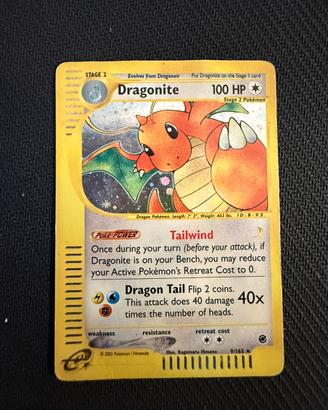 Dragonite 9/165 Holo–Expedition Base Set 2002-Eng