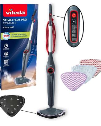 Vaporetto/scopa a vapore Vileda