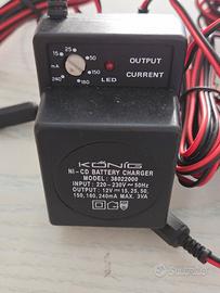 BATTERY CHARGER CARICA BATTERIA  LOTTO 4 PEZZI
