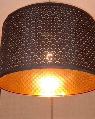 1 3 lampadari :1 grande e 2  piccoli