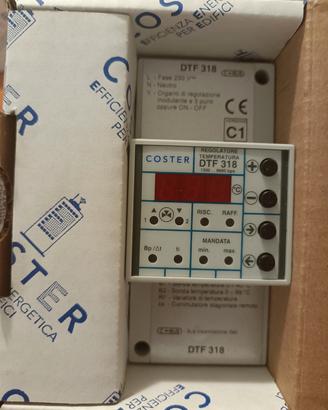 Regolatore temperatura Nuovo DTF 318-C1 Coster 