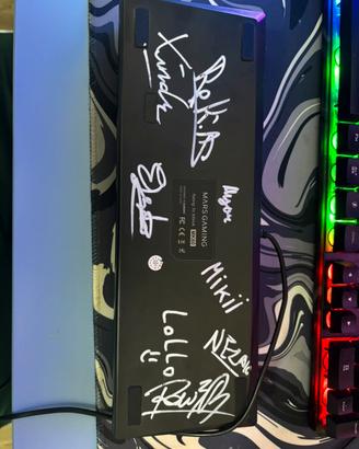 tastiera mars gaming con firm streamr/youtuber