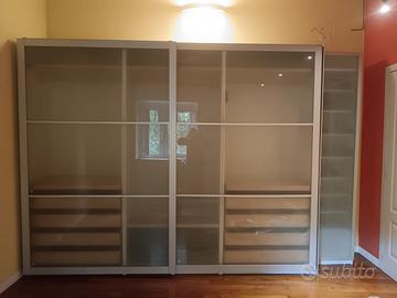 Armadio Pax di Ikea + scarpiera