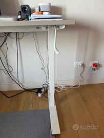 2 scrivanie e sedia reclinabile IKEA