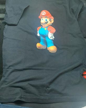 maglia super Mario nintendo tg L100% cotone