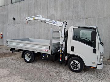 Isuzu m27 + gru e cassone fisso