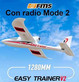 aereo rc trainer completo easy trainer v2 brushles
