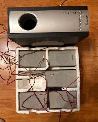Majestic HTS 501 – Sistema Home Theatre 5.1 Canali