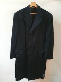 Cappotto Lungo Nero in Cashmere