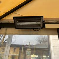 Gazebo 5 metri x 2 metri  in lega vetro e PVC