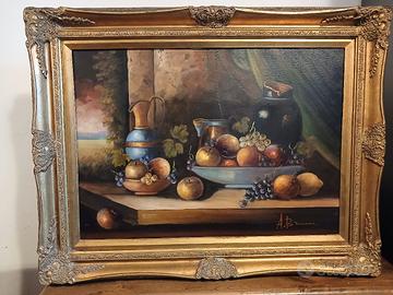 quadro su tela ad olio 
