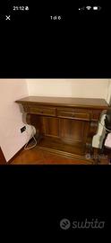 Consolle ingresso legno
