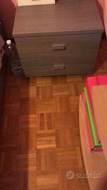 camera da letto smontata 