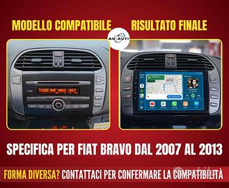 Fiat Bravo KIT COMPLETO Autoradio Android 2 din