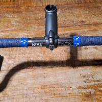 Manubrio 3ttt Prima 220 e pipa 3t Forgie