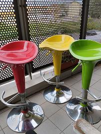 Sgabelli colorati