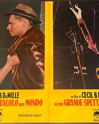 Fotobusta Il più grande spettacolo del mondo