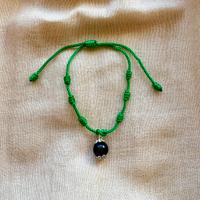 Bracciale coccu kokku portafortuna amuleto onice