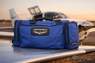 Borsa da volo Jeppesen blu