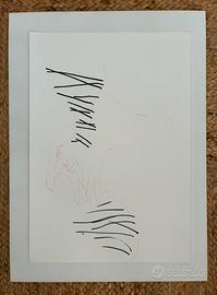 Disegno Litografia Tecnica Mista - Jan Van Oost