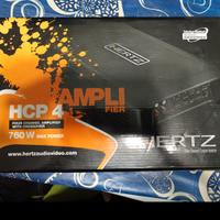 amplificatore hertz con scatola 760w