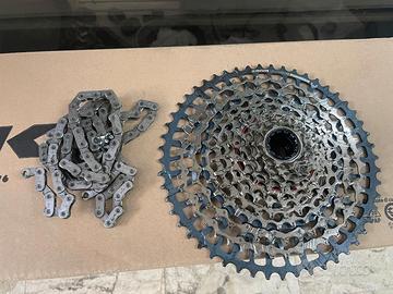 Cassetta Sram Gx e catena