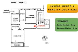 APPARTAMENTO BICAMERE GIA' AFFITTATO IN ZONA ...